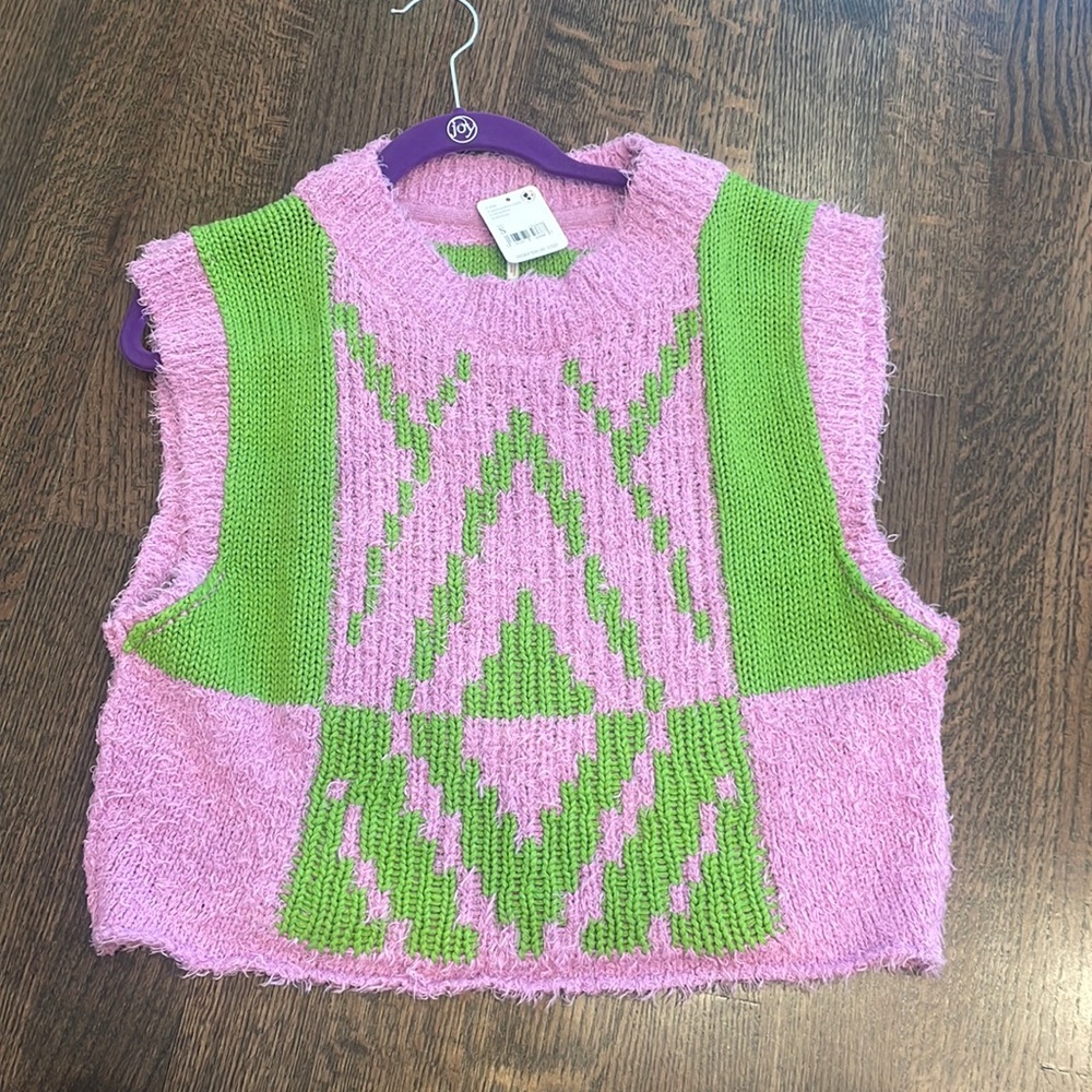 FREE PEOPLE diamonds for days vest